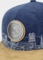 Preview: Cap "Paulaner" - dunkelblau (Snapback)